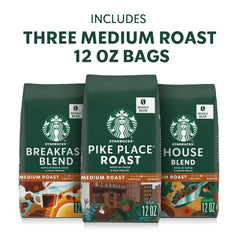 Starbucks House Blend whole bean bag with balanced notes