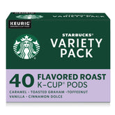 Starbucks K-Cup caramel flavor pods for smooth, aromatic coffee on busy mornings