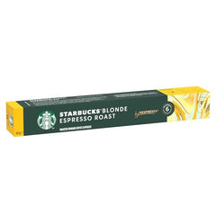 Starbucks Nespresso Original-compatible pods ready for quick, consistent espresso at home.
