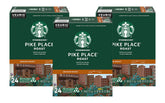 Starbucks Pike Place Roast K-Cup 72-count packaging for Keurig brewers, convenient single-serve option