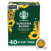 Starbucks Sunsera Blend K-Cup box ready for morning coffee