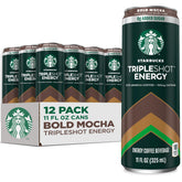 Starbucks Tripleshot iced mocha can for an on-the-go energy boost