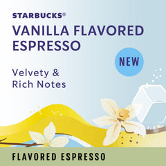 Vanilla double espresso over ice, ideal for at-home beverages.