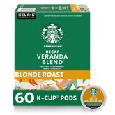 Starbucks Veranda Blend K-Cup packaging for quick, convenient at-home coffee