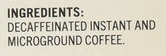 Starbucks VIA Decaf Italian Roast in cup shows rich aroma and smooth finish