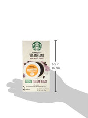 Starbucks VIA Decaf Italian Roast lifestyle shot demonstrates on-the-go convenience