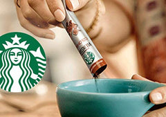Starbucks VIA Instant Colombia 2-pack packaging highlights convenient, long-lasting supply.