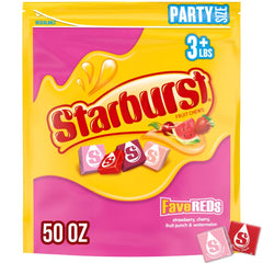 STARBURST FaveREDS bulk bag front view for easy sharing