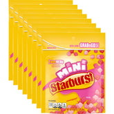 Starburst FaveREDS Minis bag front view showing grab-and-go packaging.