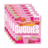 Starburst Goodies FaveREDS front bag showing vivid fruit flavors for on-the-go snacking.