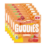 Starburst Goodies plant-based gummies pack for convenient snacking.