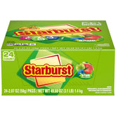 STARBURST Sour Chewy Candy 24-pack front view for shareable office candy bowls.