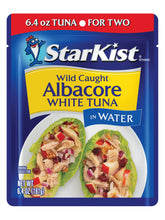 StarKist Albacore White Tuna Water Pouch, ready-to-eat protein snack