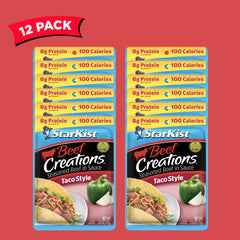 StarKist Beef Creations Taco Style serving image for fast weeknight meals