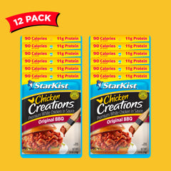 StarKist Chicken Creations Classic BBQ in lunchbox, portable protein for busy days.