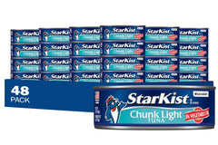 StarKist Chunk Light Tuna in Oil can front view, protein-rich option for quick meals.