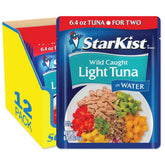 StarKist Chunk Light Tuna in Water pouch ready to eat for quick meals