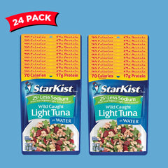 StarKist Dolphin-Safe Tuna in Water pouch with protein boost.