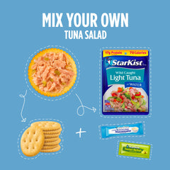 StarKist Lunch-To-Go eight butter crackers add crunch to the snack.