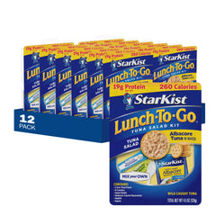 StarKist Lunch-To-Go albacore packaging for quick, convenient tuna salad.