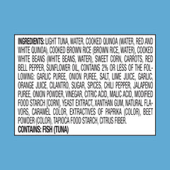 Fully cooked StarKist Smart Bowls Latin Citrus pouch ready for on-the-go meals
