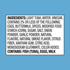 StarKist Tuna Creations provides 14g protein per serving for active lifestyles