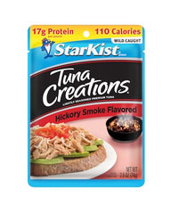 StarKist Tuna Creations Hickory Smoked pouch on sandwich or wrap for a satisfying lunch.