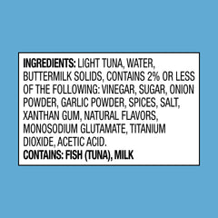 StarKist Ranch tuna atop salad, convenient topping for a protein-rich meal.