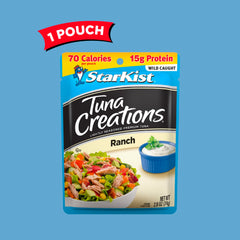 StarKist Tuna Creations Ranch on-the-go snack for busy days.