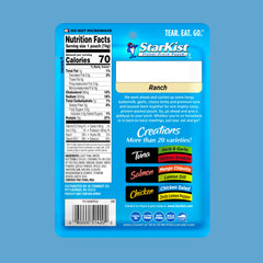 StarKist Ranch Tuna Creations served in a sandwich-image context for quick lunches.