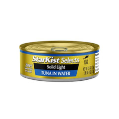 StarKist Tuna in Water on a fresh salad; ready-to-eat protein.