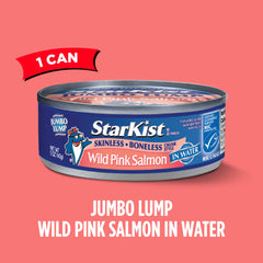 StarKist Wild Pink Salmon salad bowl for a versatile lunch idea.