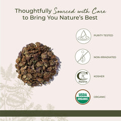 Starwest Botanicals organic certification badge signaling trusted sourcing.
