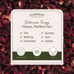 Starwest Botanicals packaging with kosher and organic certifications.