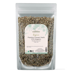 Starwest Botanicals passion flower dried leaves for tea and blends