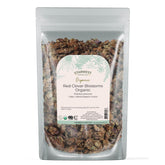 Starwest Botanicals red clover blossoms, whole, ideal for fragrant tea preparation