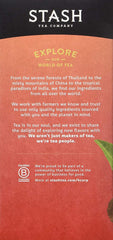 Stash Chai Spice Black Tea case packaging for cafes and restaurants