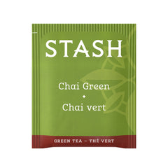 Stash chai green tea spice blend with cinnamon and ginger aroma