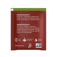 Stash chai green tea tea bag in cup, ready for a fragrant brew