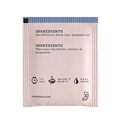 Foil-wrapped Stash Tea bags preserve aroma and freshness