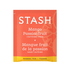 Stash Mango Passionfruit brew in hot or iced cups.
