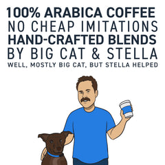 Stella Blue Central America Arabica beans ethically sourced and flavorful