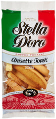 Stella D'Oro Anisette Toast Coffee Treats package, crisp and aromatic bites ideal with coffee.