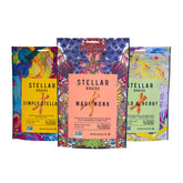 Stellar Snacks Maui Monk bag with portable vegan pretzels for on-the-go snacking