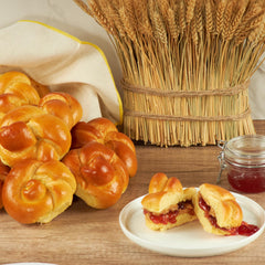 Stern's Bakery dairy-free and nut-free challah rolls suitable for dietary needs.