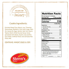 Stern's Bakery heart cookies with pink sprinkles, great for sharing