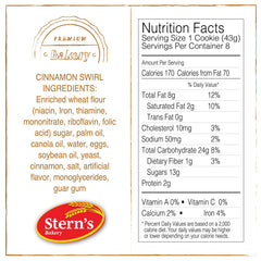 Stern's Bakery individually wrapped pastries for on-the-go snacking