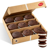 Stern’s Bakery gift box of nine whoopie pies ready for gifting