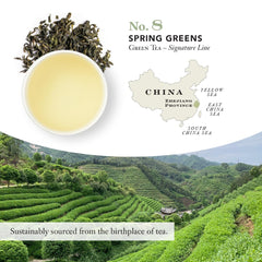 Steven Smith Teamaker caffeinated Spring Greens for a balanced energy boost