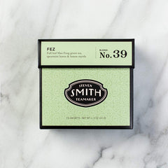 Close-up of Fez Blend No. 39 full-leaf sachets capturing aroma and flavor potential